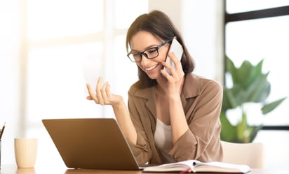 bigstock-Business-Call-Happy-Woman-Tal-349784266